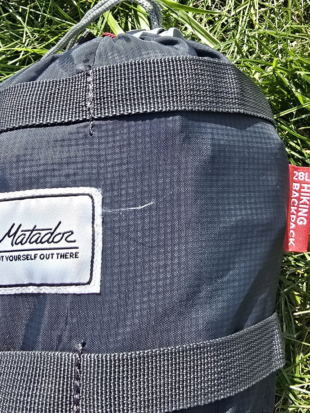 Men's Gray 28L Hiking Backpack